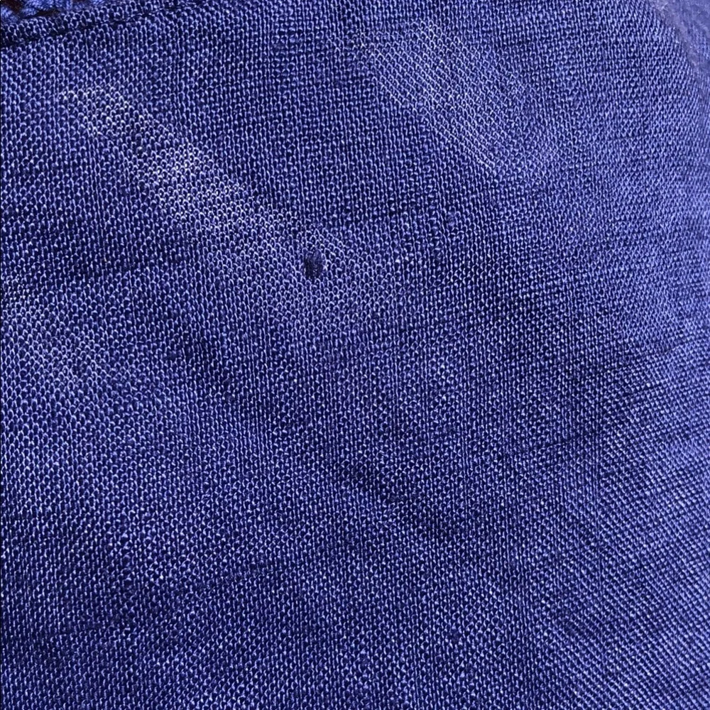 NWT Love Linen J. Jill Blue Sleeveless Casual Dress - Picture 14 of 15